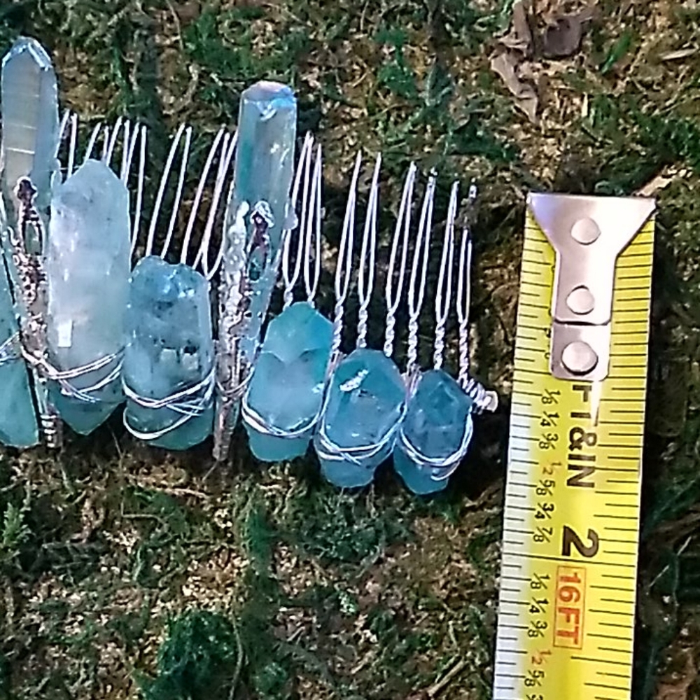 Aura Quartz Hair Piece - Picture 4 of 6